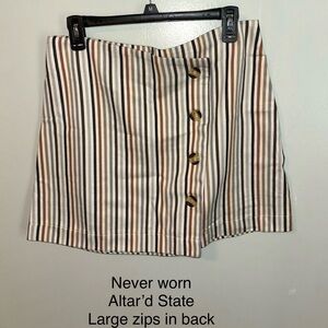 Altar’d State Striped Skirt